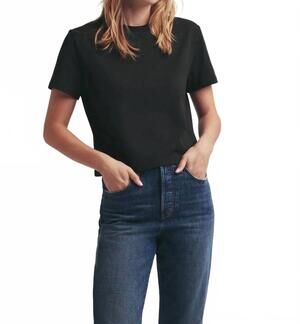 NEW FAVORITE DAUGHTER organic favorite tee in black